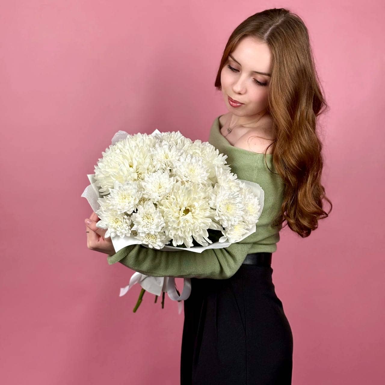 Хризантема одноголовая и кустовая, 9 шт. — фото 1