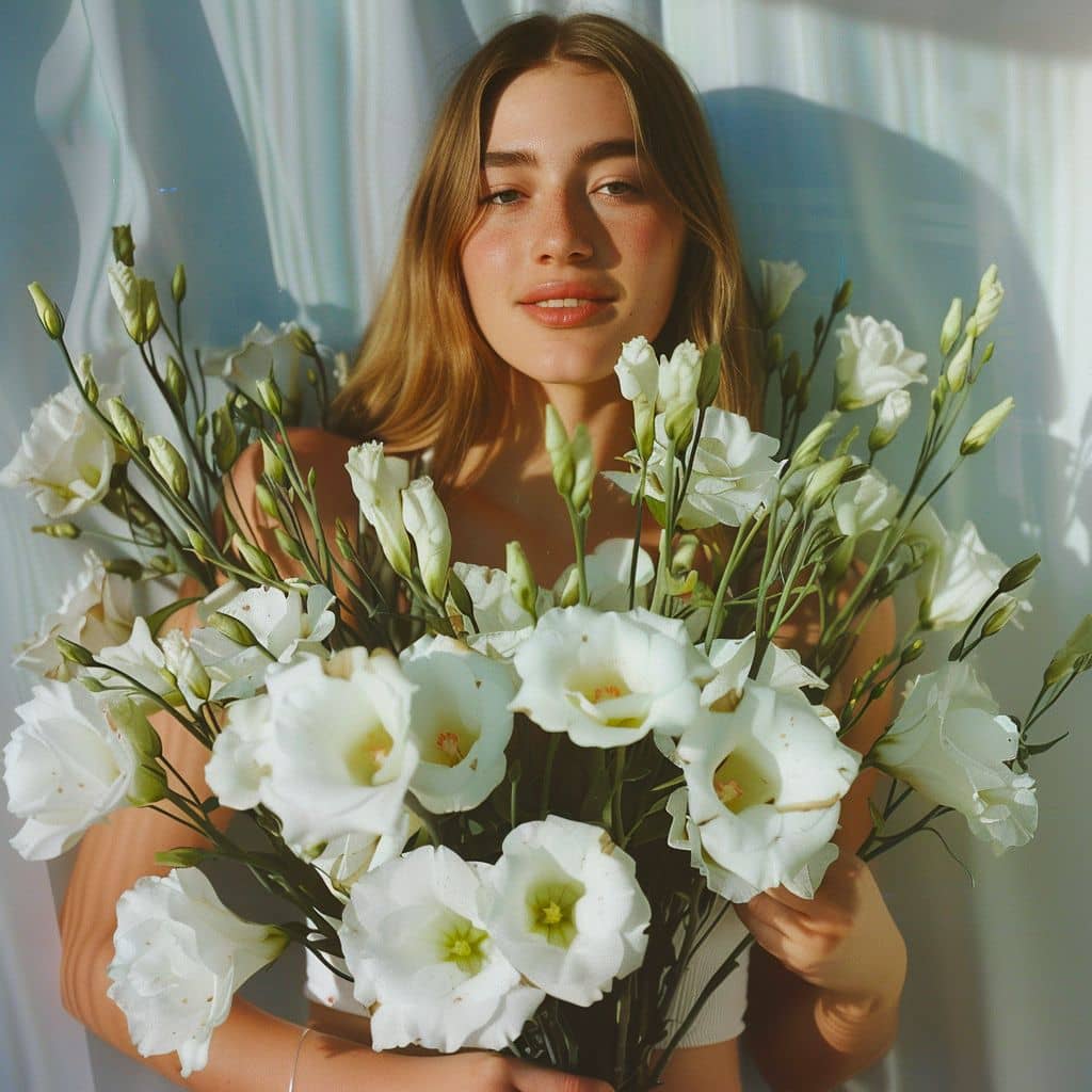 Эустома, 19 шт.
