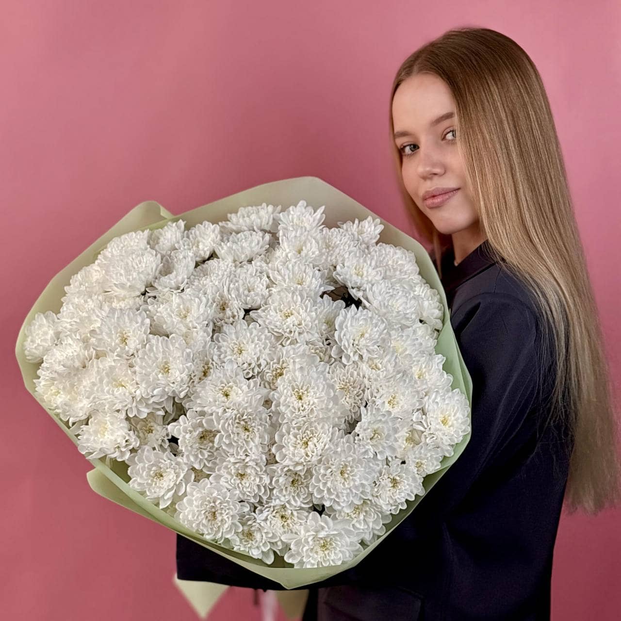 Хризантема кустовая , 17 шт. в упаковке — фото 1
