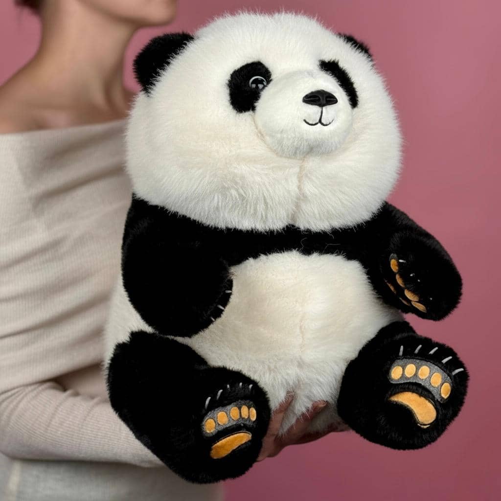 Игрушка мягконабивная ТМ "Relana" Панда с мягкими коготками, 35 см, в/п 35*26*26 см — фото 1