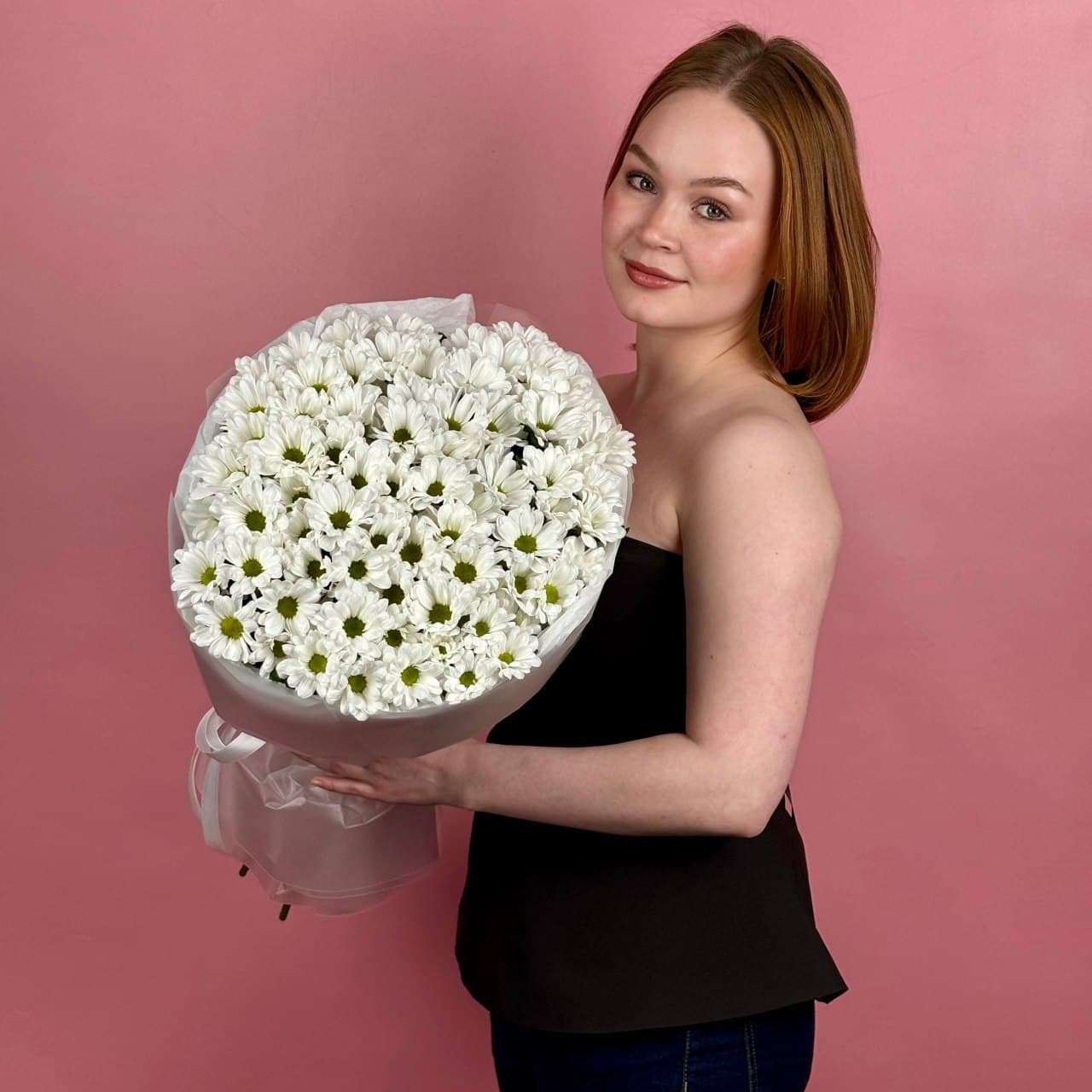 Хризантема кустовая , 15 шт. в круглой упаковке — миниатюра 3