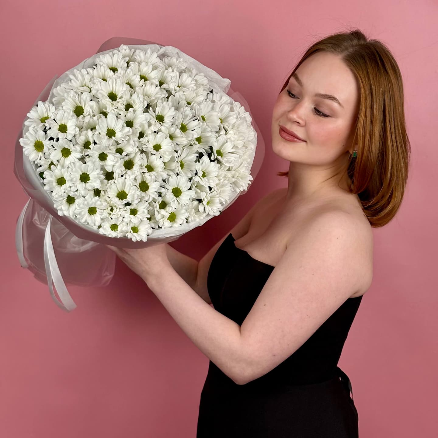 Хризантема кустовая , 15 шт. в круглой упаковке — миниатюра 5