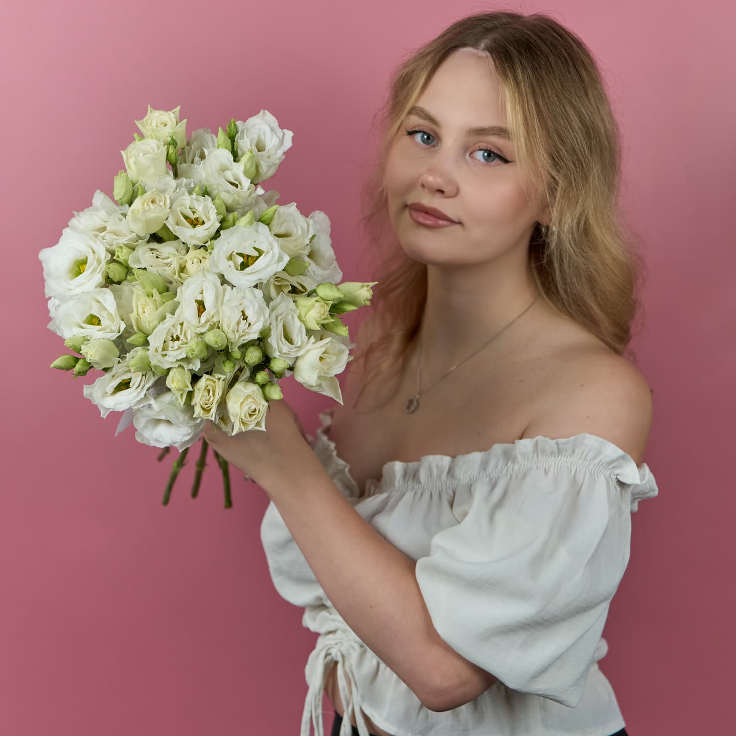 Эустома белая, 11 шт — миниатюра 2