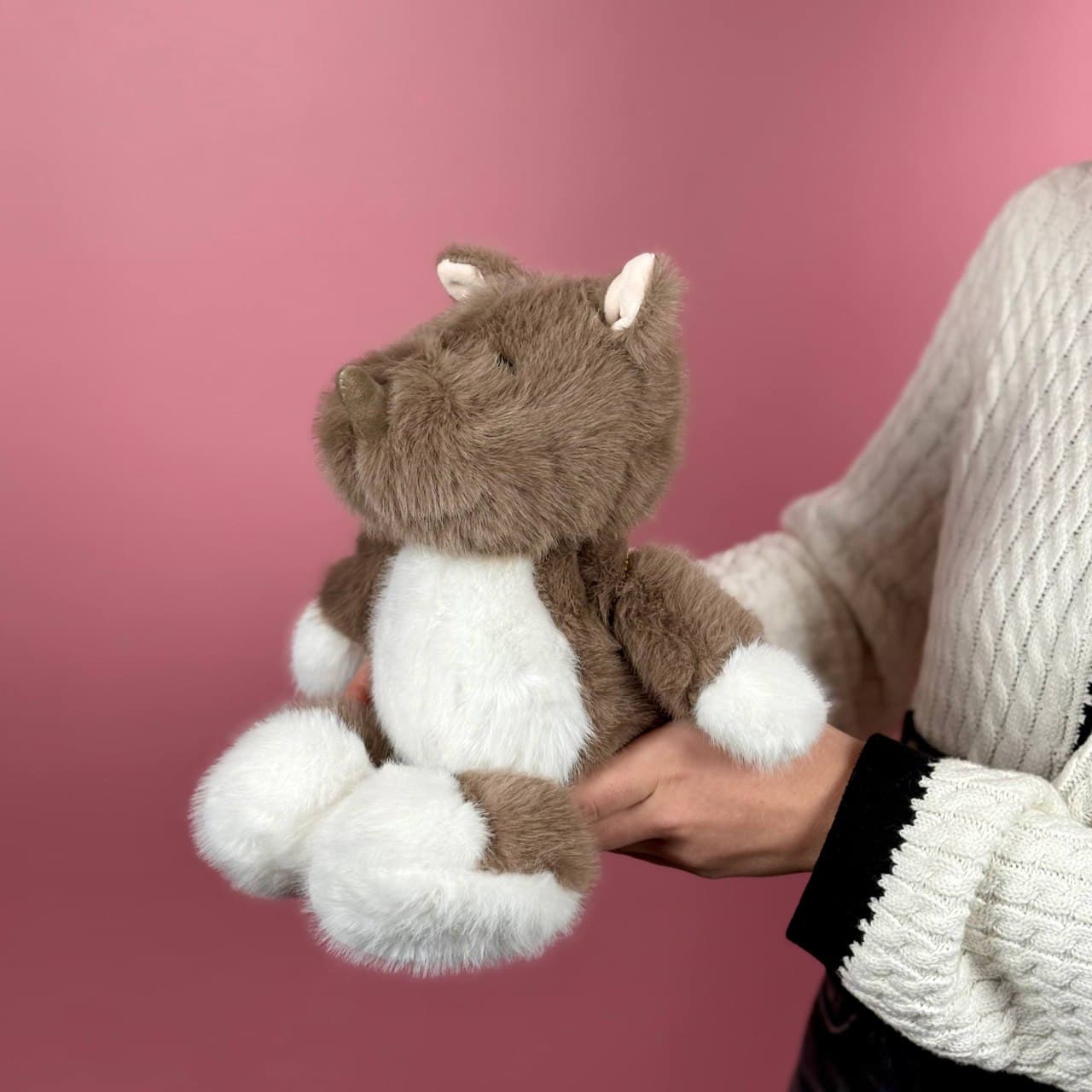 Игрушка мягконабивная ТМ "Relana" Носорог, 25 см, в/п 35*22*11 см — миниатюра 2