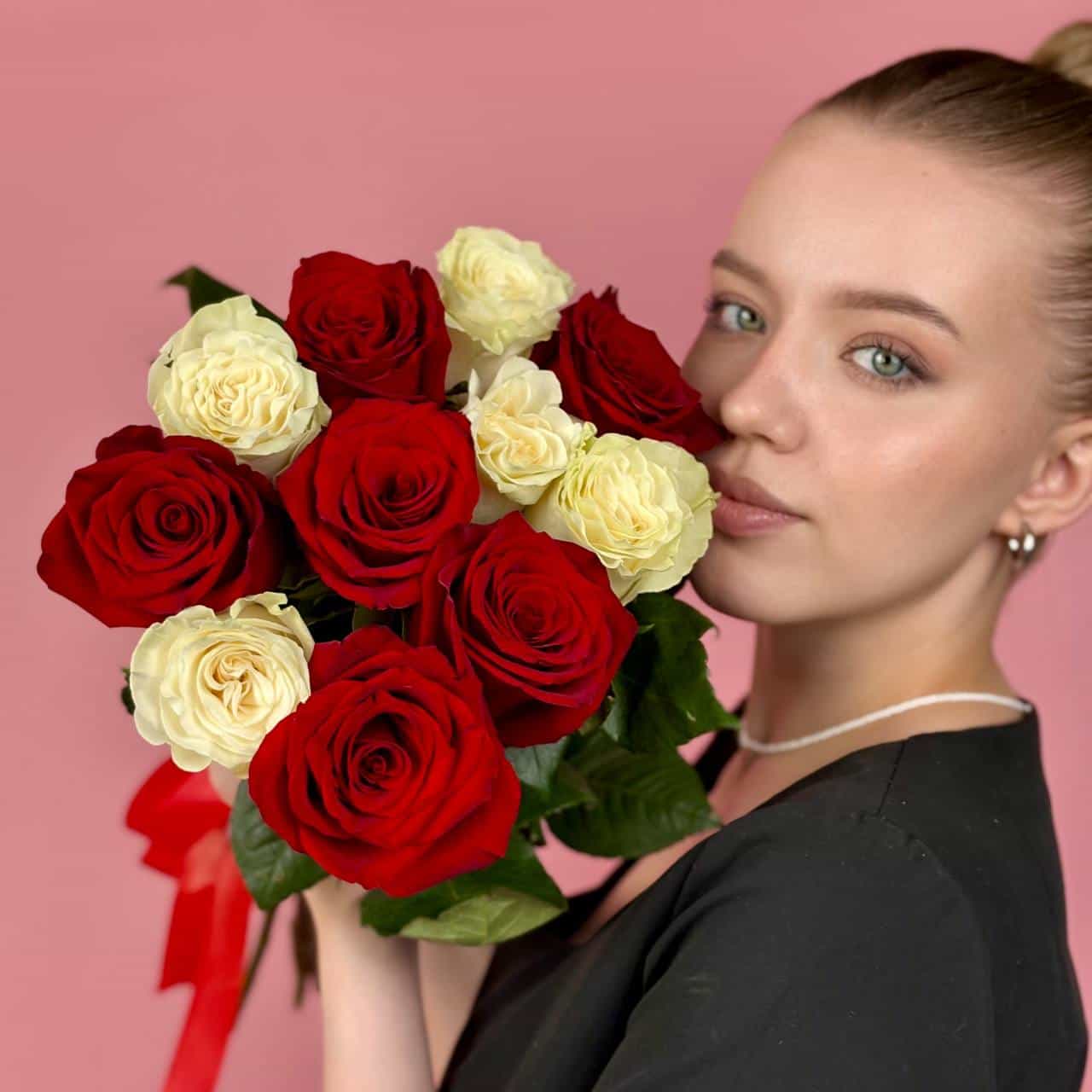 АКЦИЯ ! Микс розы, 11 шт.