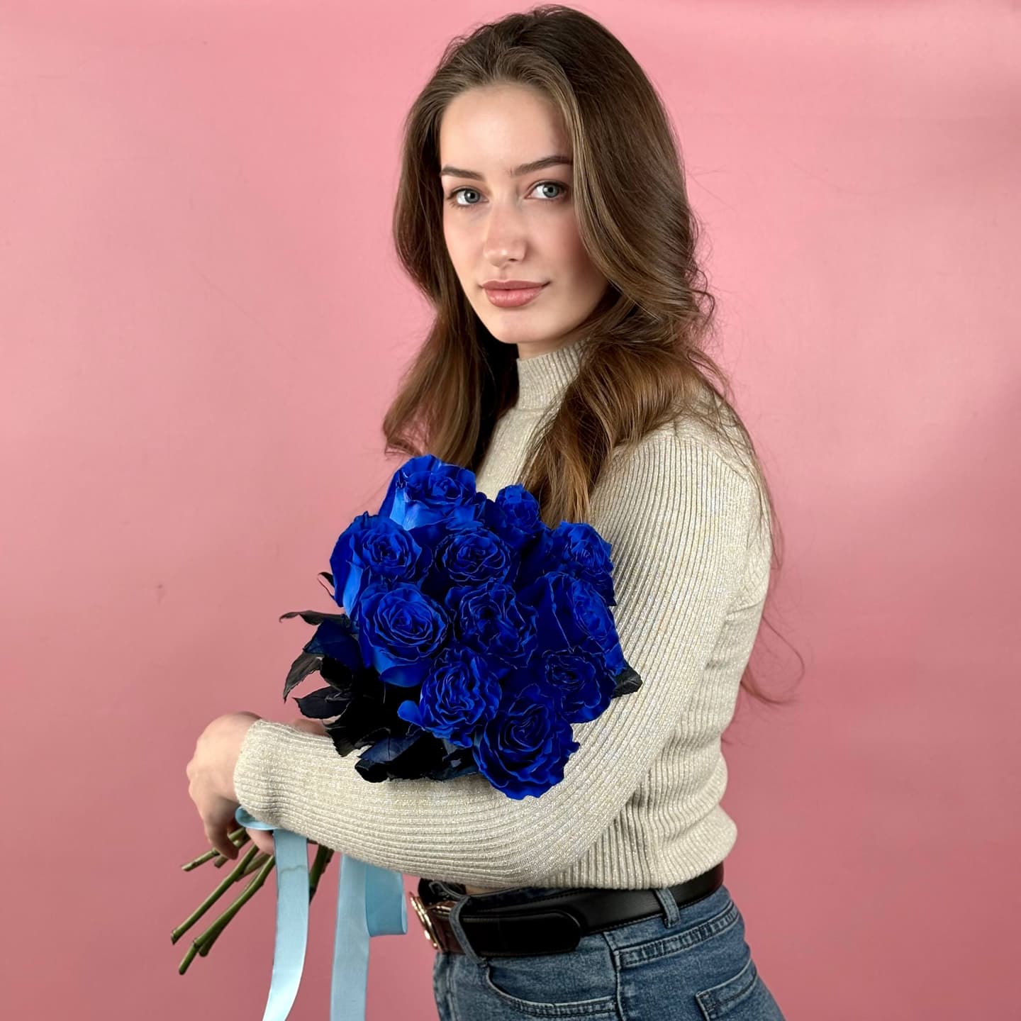 Синяя роза, 11 шт. — миниатюра 4