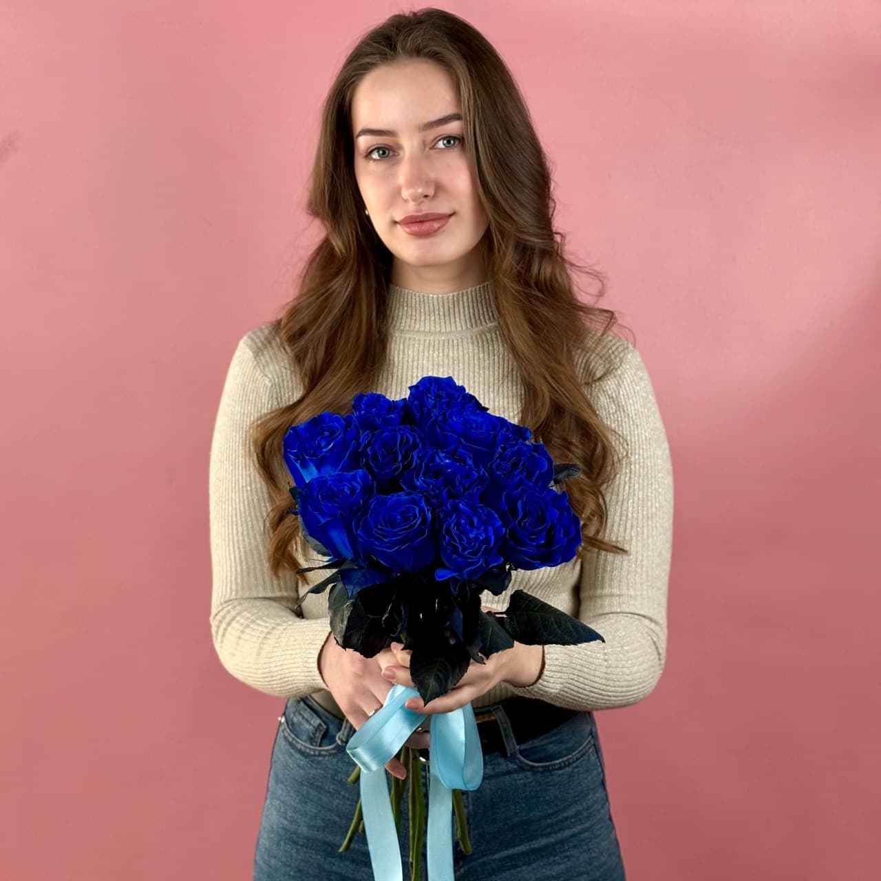 Синяя роза, 11 шт. — миниатюра 6