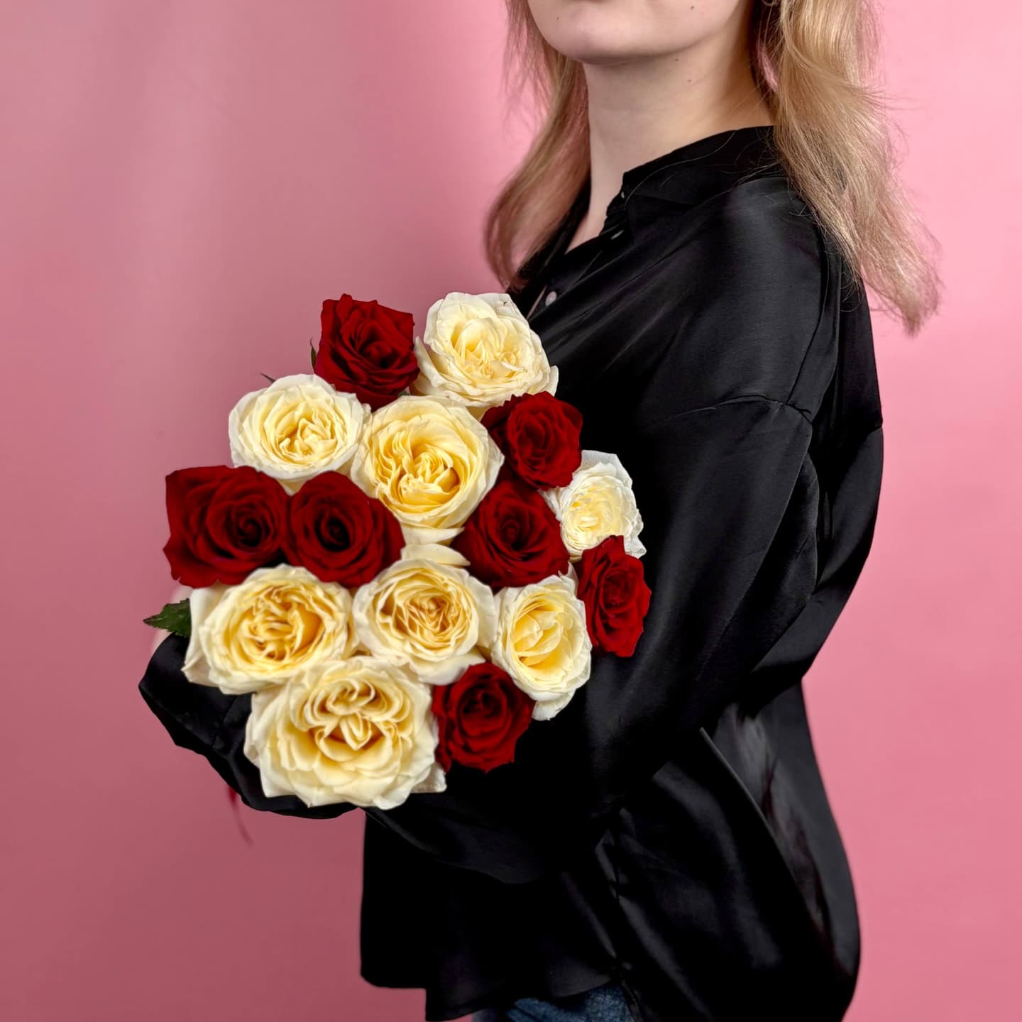 Микс розы, 15 шт. Красные-Сорт Канделат — миниатюра 1
