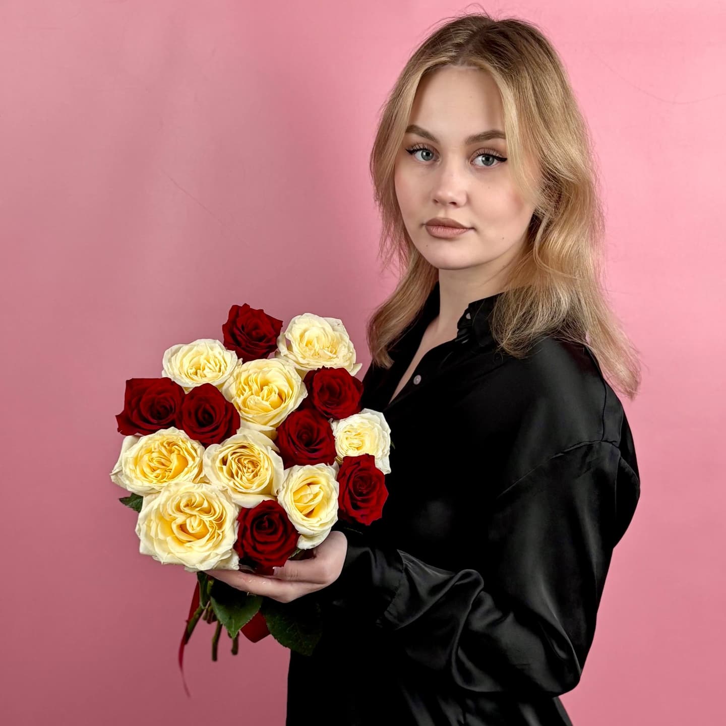 Микс розы, 15 шт. Красные-Сорт Канделат — миниатюра 3