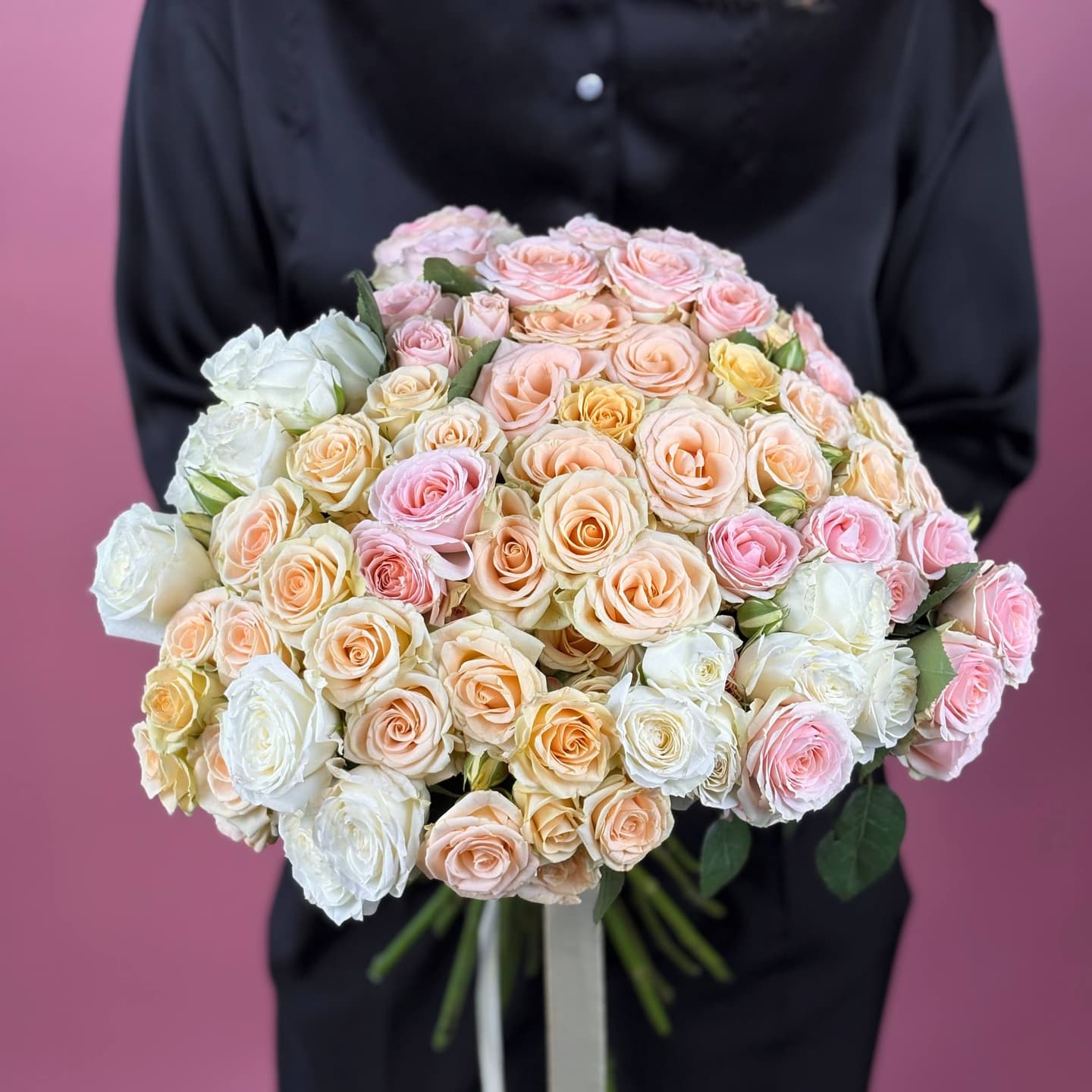 Кустовая роза микс, 25 шт. — миниатюра 3