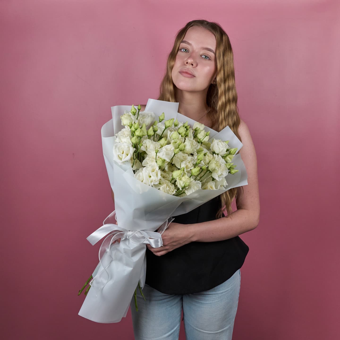 Эустома белая, 19 шт. в упаковке — миниатюра 6