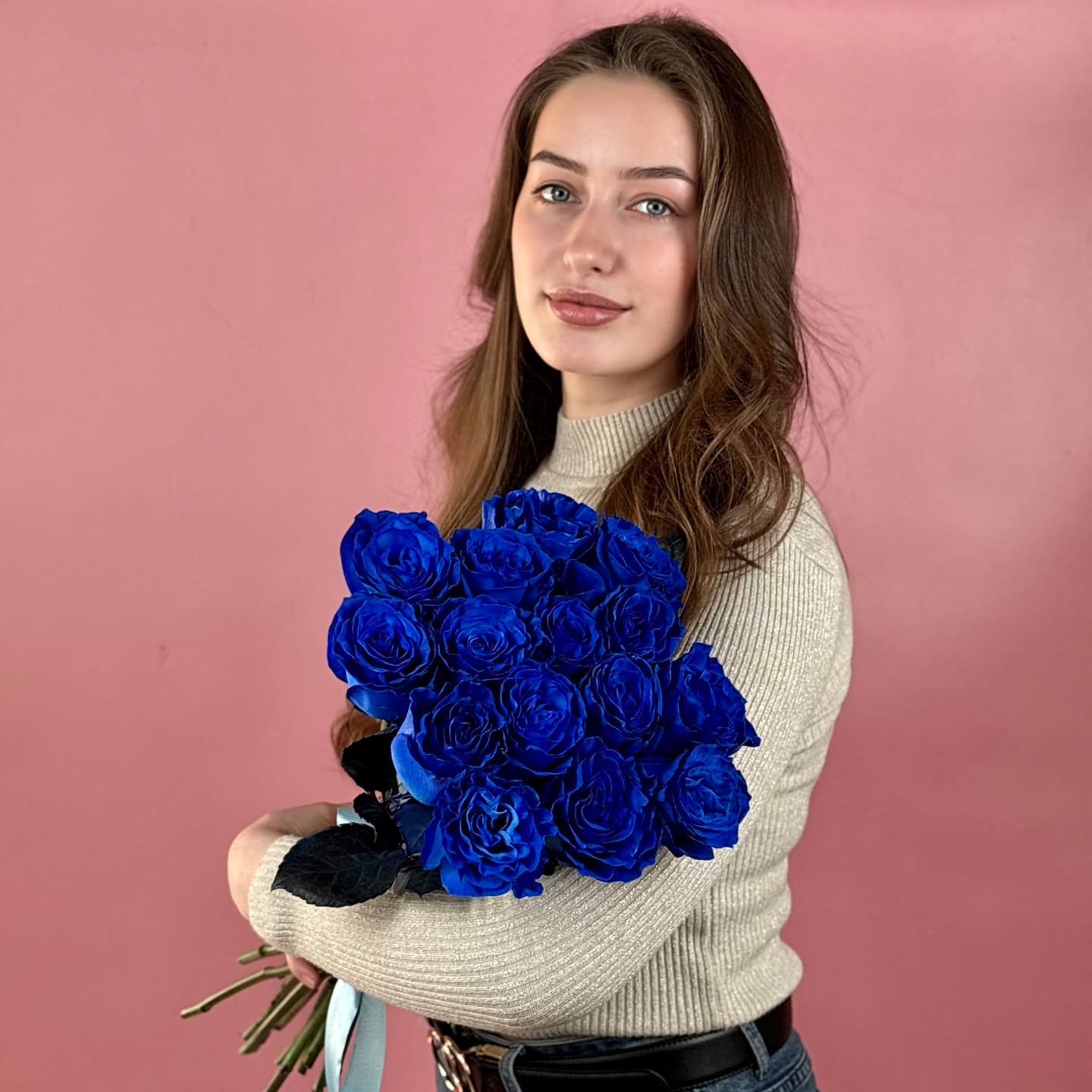 Синяя роза, 15 шт. — миниатюра 4
