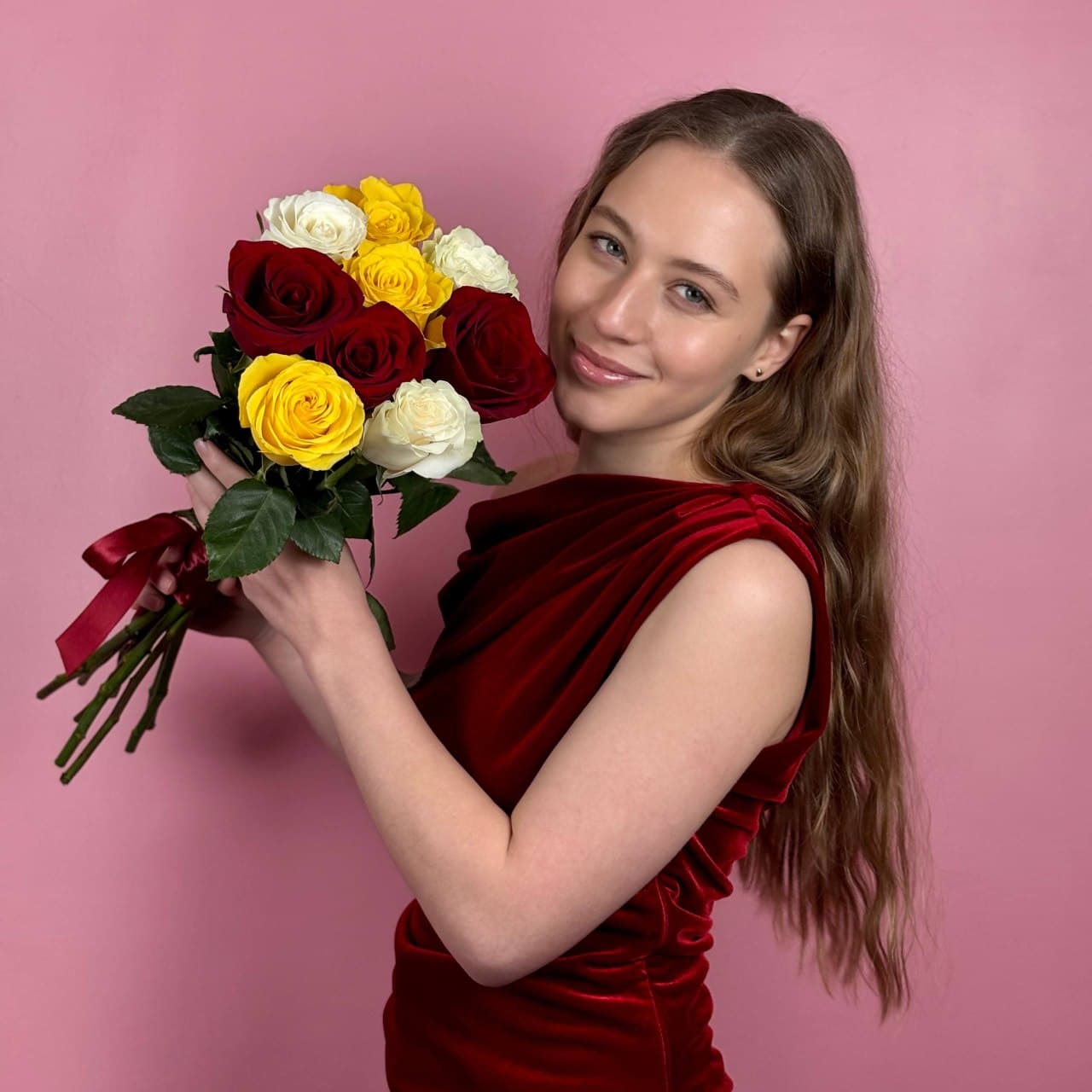 Микс розы, 9 шт. — миниатюра 4