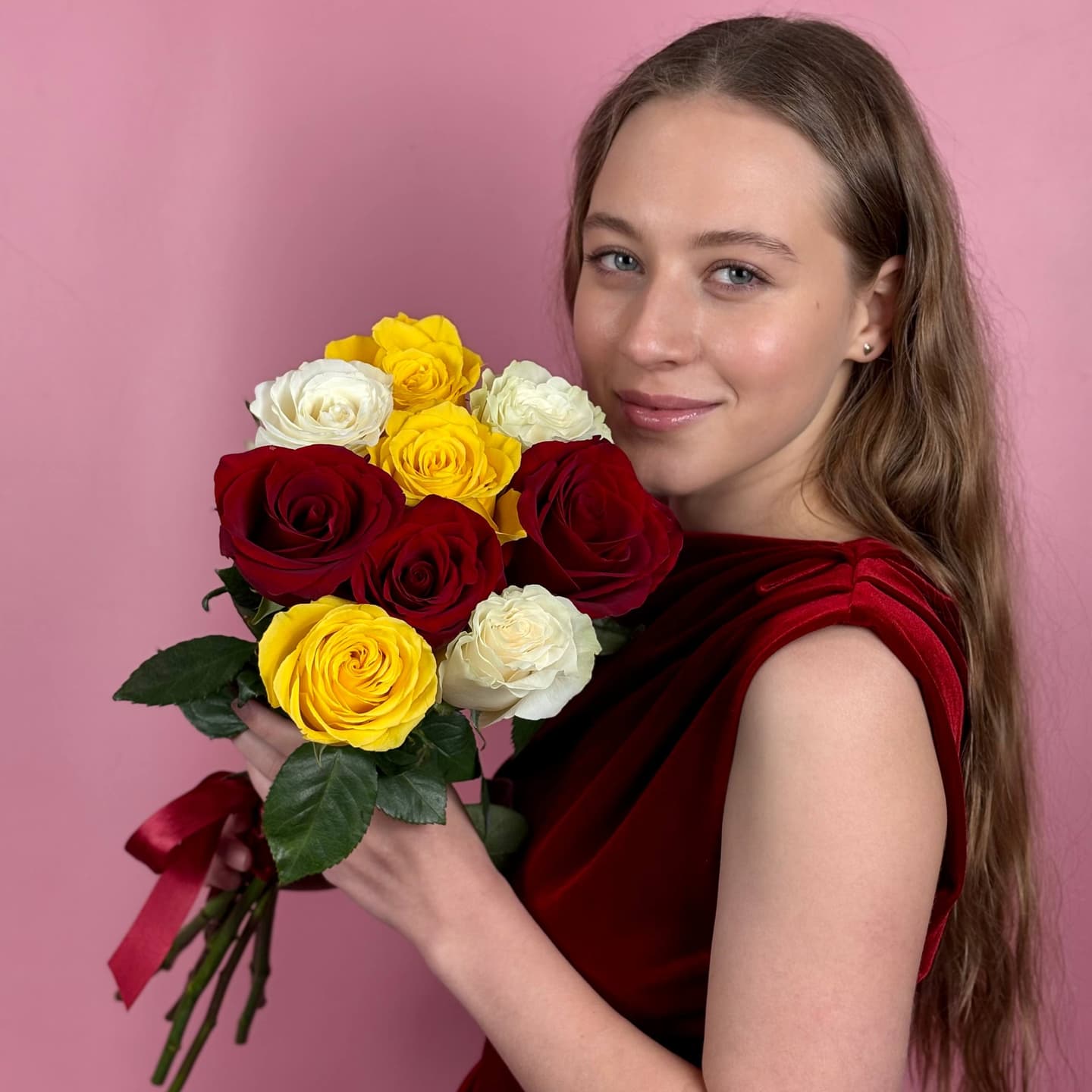 Микс розы, 9 шт. — миниатюра 5