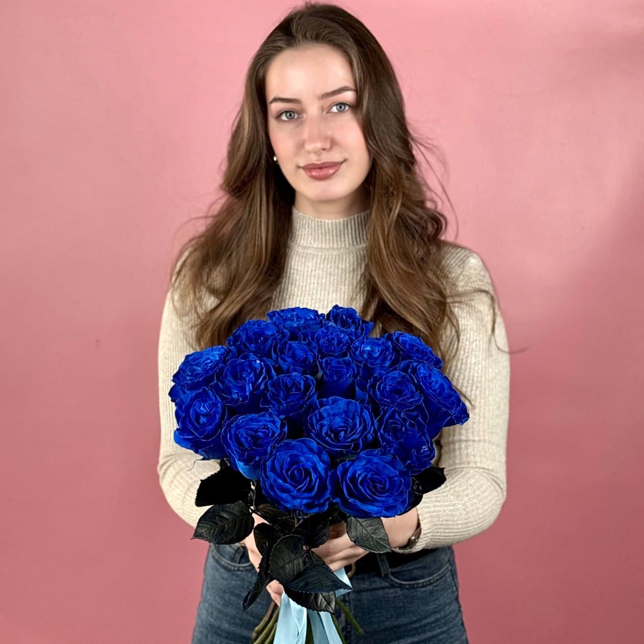 Синяя роза, 19 шт. — миниатюра 5