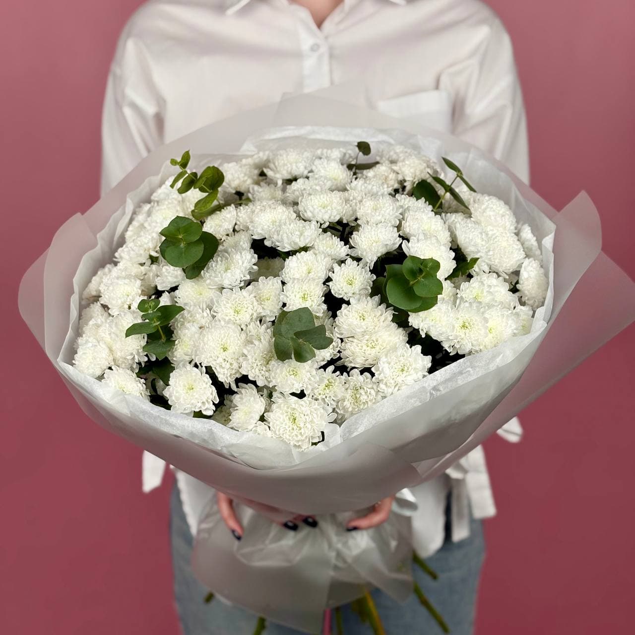 Хризантема кустовая Сантини, 15 шт. в упаковке — миниатюра 4