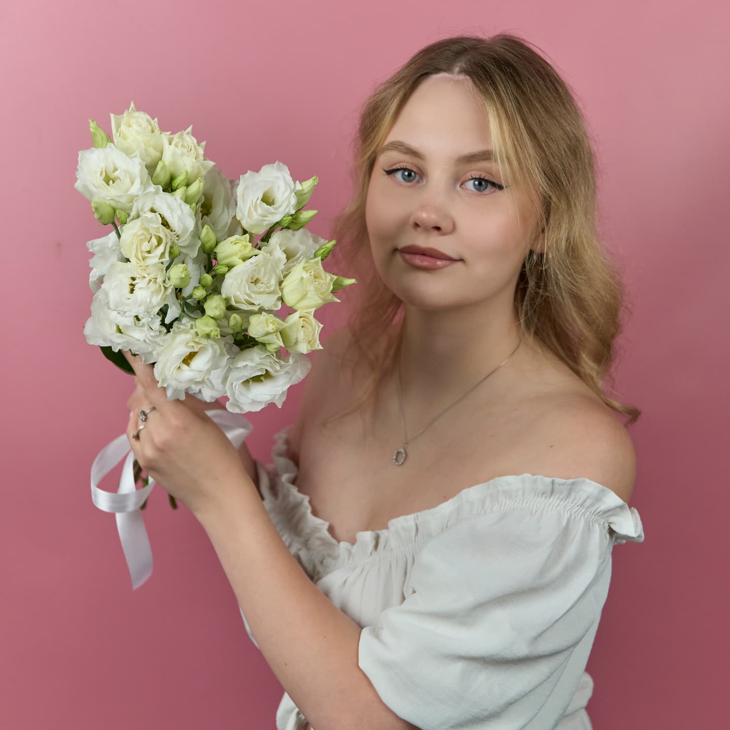 Эустома белая, 5 шт — миниатюра 2