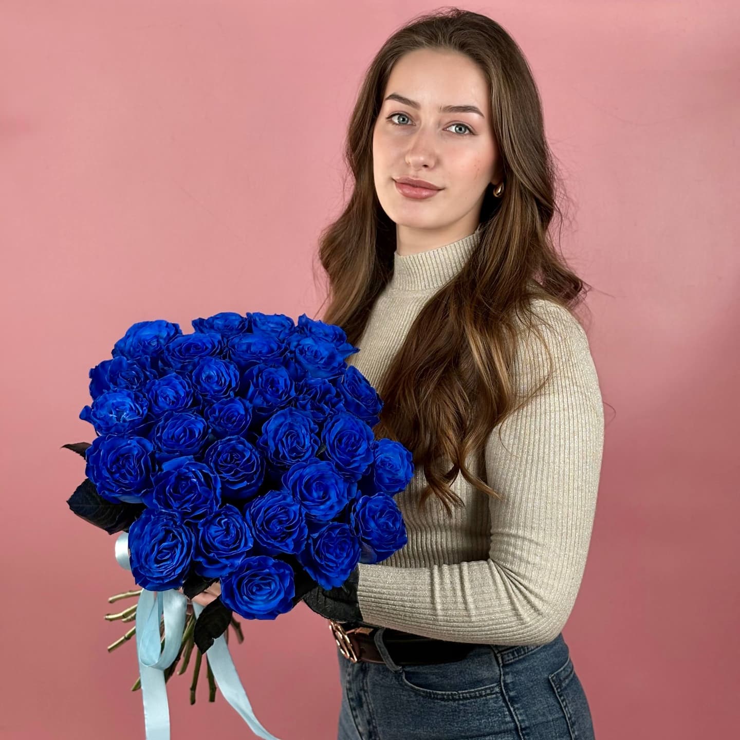 Синяя роза, 29 шт. — миниатюра 2