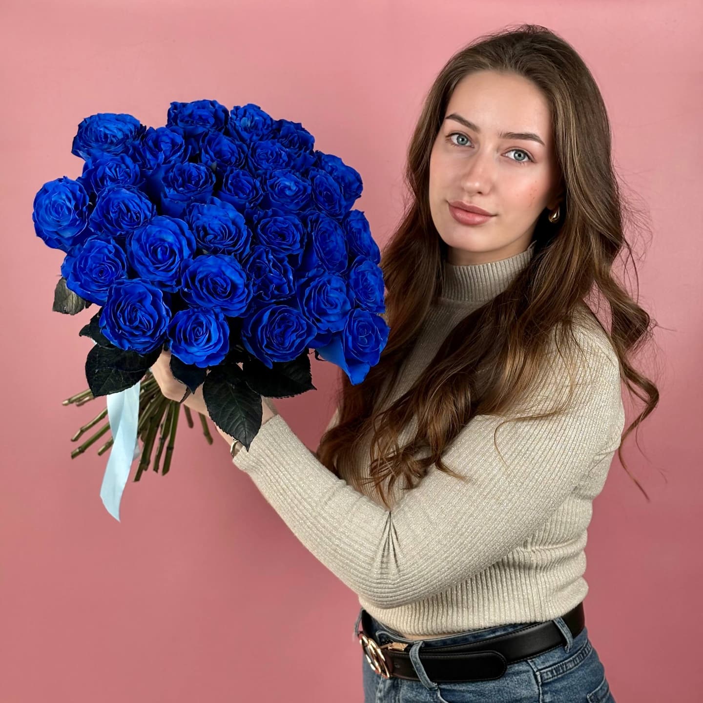 Синяя роза, 29 шт. — миниатюра 3
