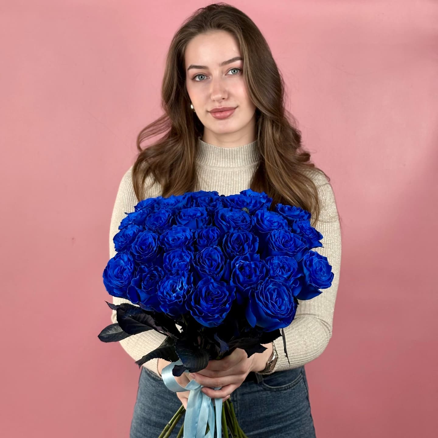 Синяя роза, 29 шт. — миниатюра 6