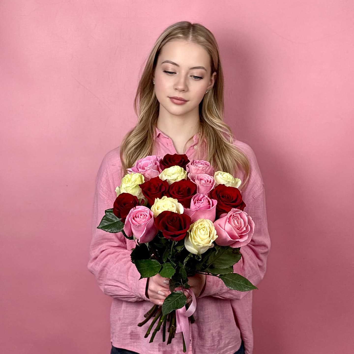 Микс розы, 17 шт. — миниатюра 2
