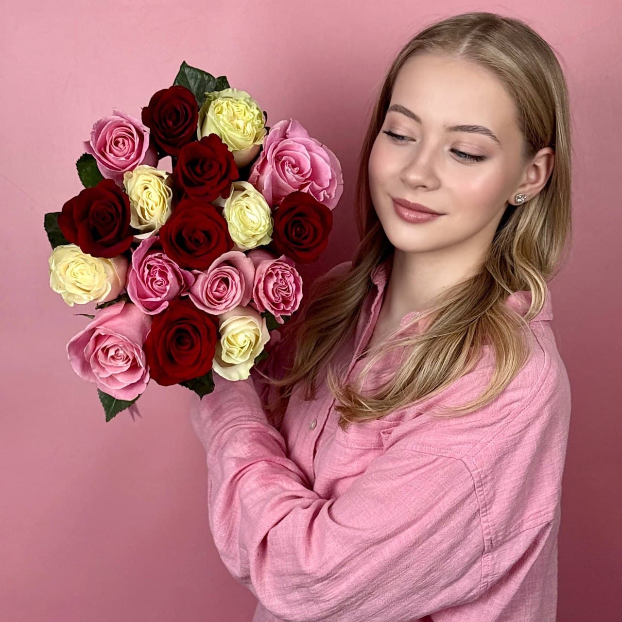 Микс розы, 17 шт. — миниатюра 5