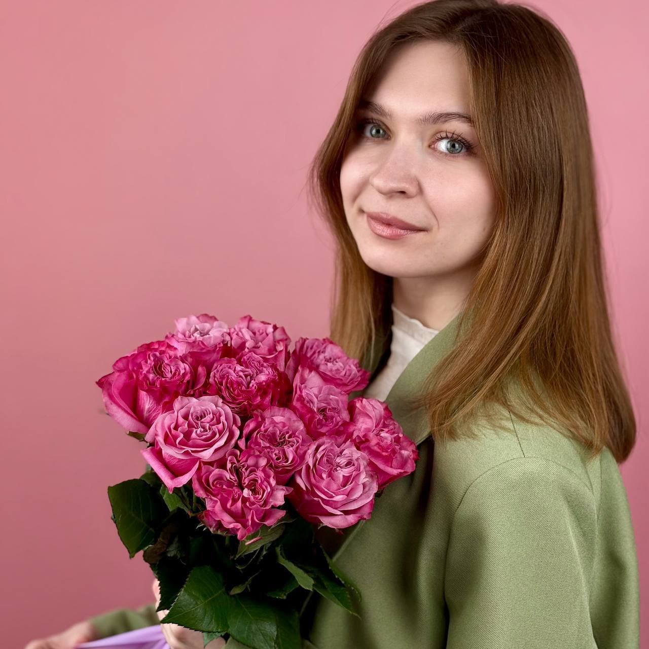 АКЦИЯ ! Розы Розовые, 11 шт. — миниатюра 5