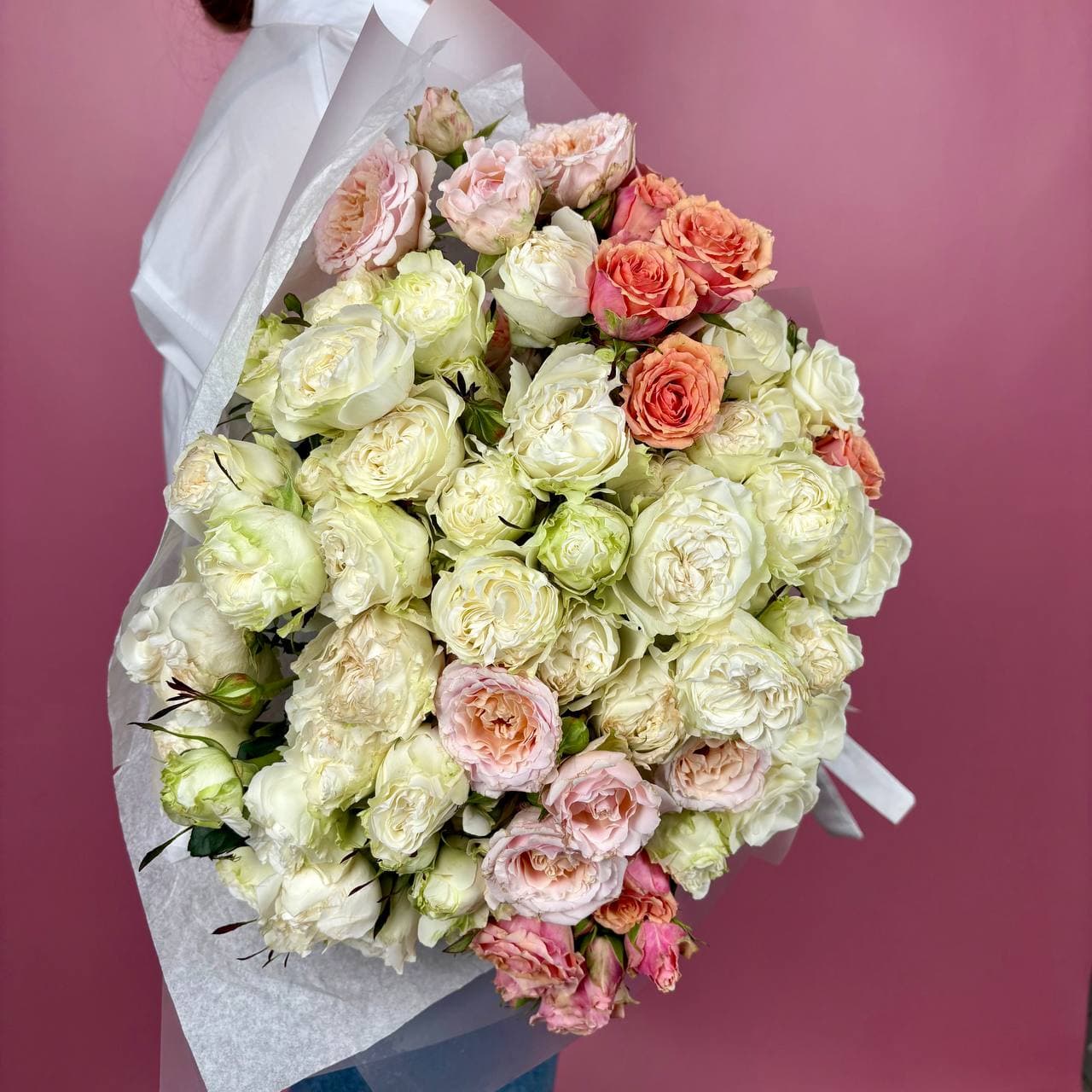 Кустовая роза, 25 шт. микс в упаковке — миниатюра 4